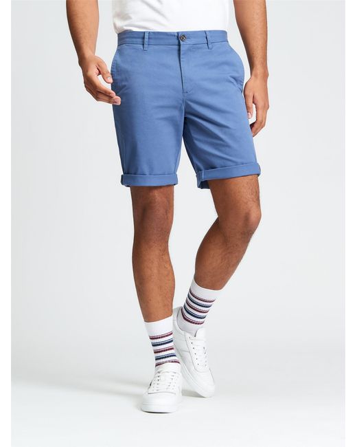 Ben Sherman Blue Signature Chino Short In Indigo for men