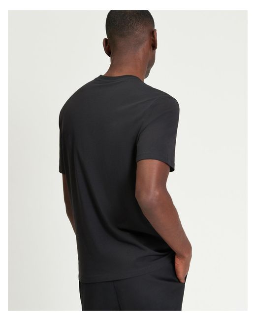 Ben Sherman Blue Short Sleeve Smart Tailored T-shirt In for men