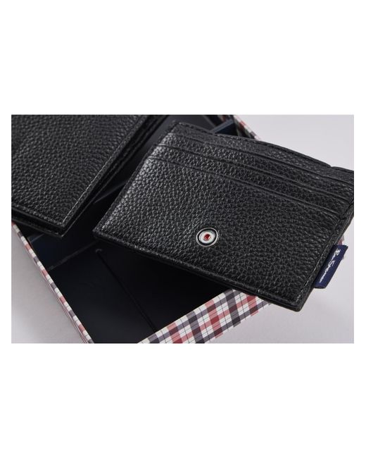 Ben Sherman Blue Card Holder Gift Box In Black for men