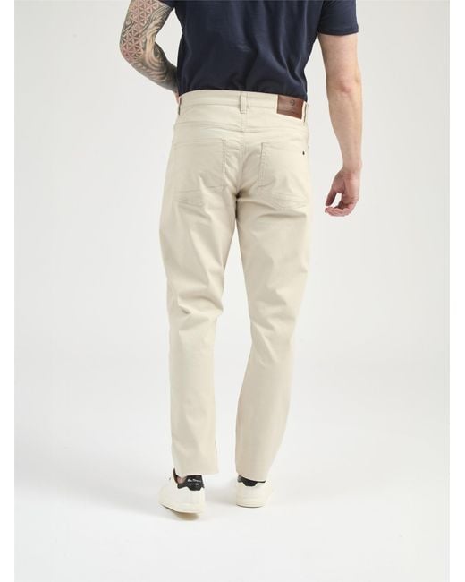 Ben Sherman Natural 5 Pocket Bedford Trousers In for men