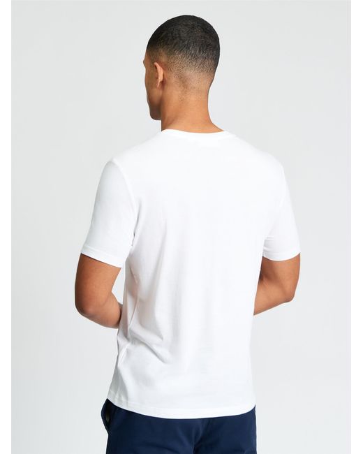 Ben Sherman Short Sleeve Signature Tshirt In White for men