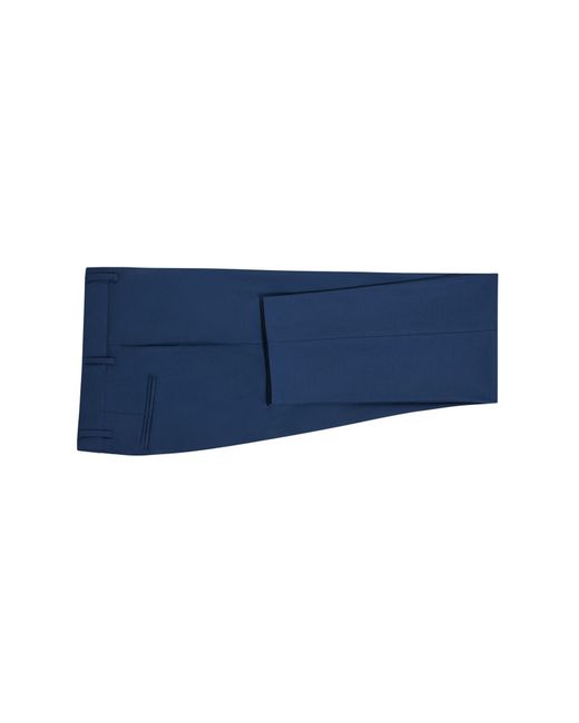 Ben Sherman Signature Twill Trousers In Riviera Blue for men