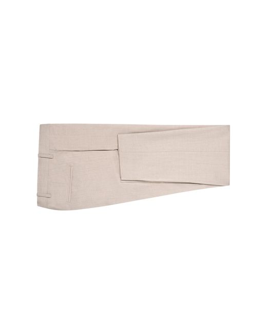 Ben Sherman Natural Signature Twill Trousers In for men