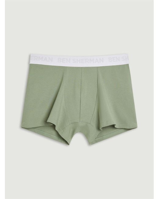 Ben Sherman Black 3 Pack Stripe Mix Underwear In Assorted for men