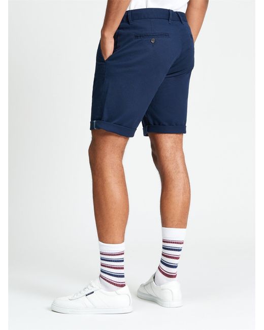 Ben Sherman Blue Signature Chino Short In Dark Navy for men