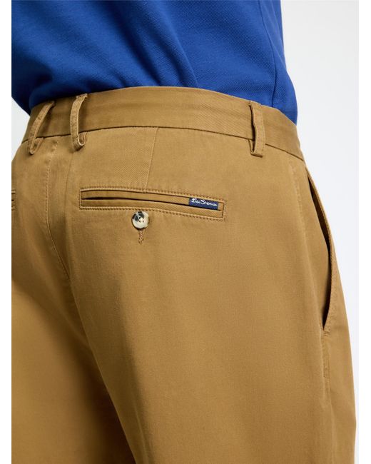Ben Sherman Blue Signature Slim Stretch Chino In for men
