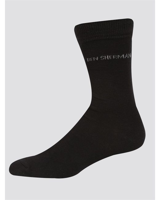 Ben Sherman Black 3 Pack Of Socks for men