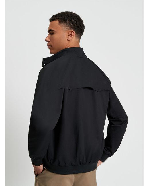 Ben Sherman Black Signature Harrington In for men