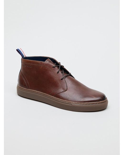 Ben Sherman Parka Suede Chukka Boot In Brown for men