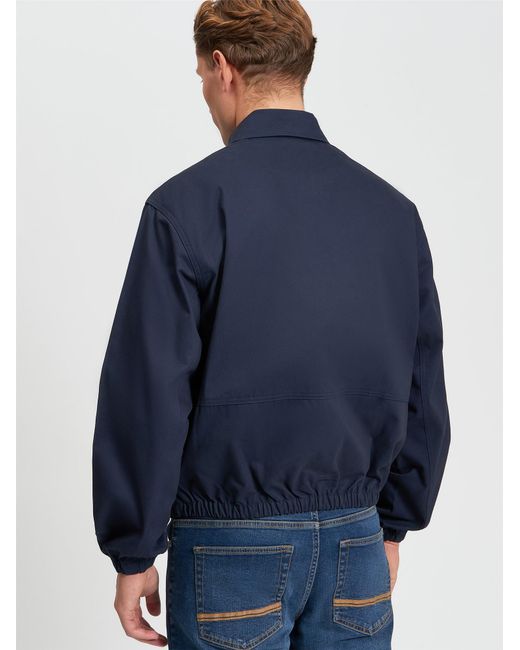 Ben Sherman Blue Sports Blouson In Dark Navy for men