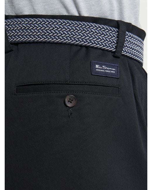 Ben Sherman Blue Signature Chino Shorts for men