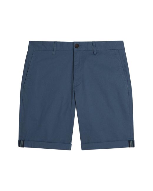 Ben Sherman White Signature Chino Short In Indigo for men