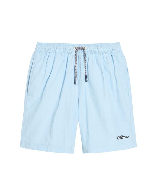 Ben Sherman Blue Swimshort In for men