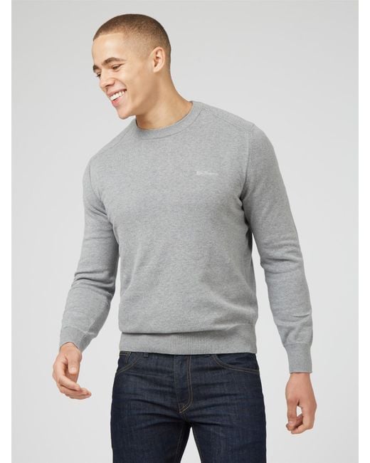Ben sherman crew neck jumper cheap