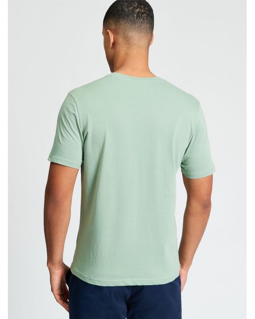 Ben Sherman Green Short Sleeve Signature Tshirt In Sage for men