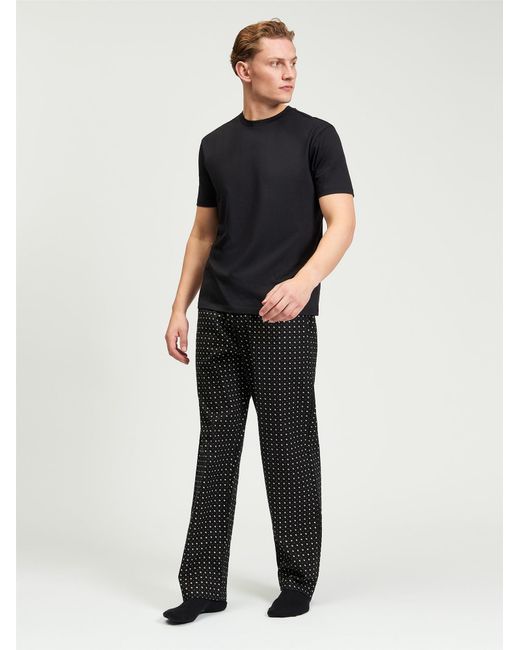 Ben Sherman Short Sleeve Jersey Tee In Black for men