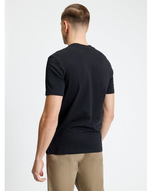 Ben Sherman Short Sleeve Signature Tshirt In Black for men