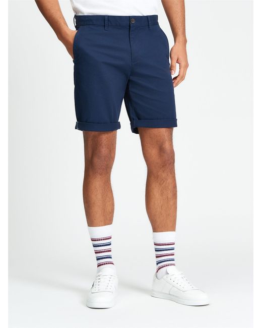 Ben Sherman Blue Signature Chino Short In Dark Navy for men