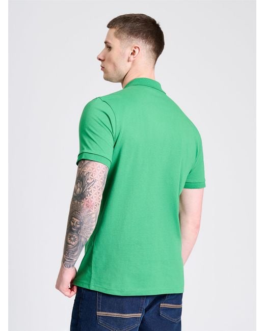 Ben Sherman Non Tipped Polo In Bright Green for men