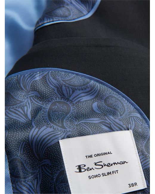 Ben Sherman White Signature Twill Jacket In for men