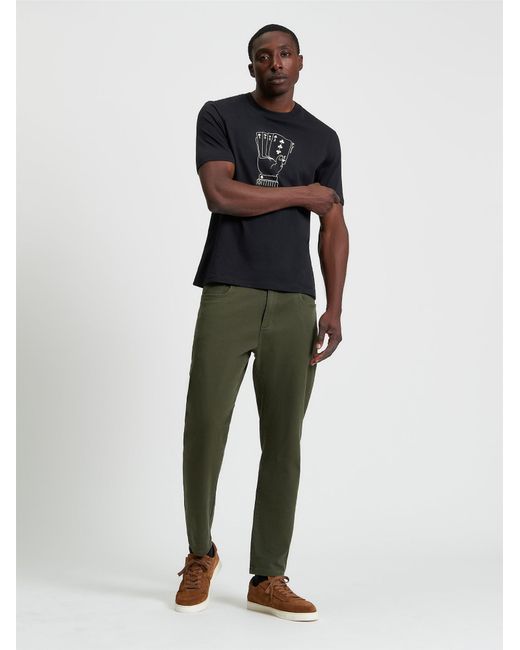 Ben Sherman Hidden Ace Tee In Black for men