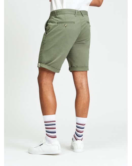 Ben Sherman White Signature Chino Short In for men
