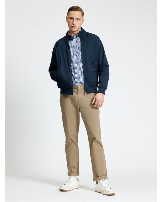 Ben Sherman Blue Signature Harrington In for men