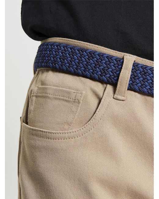 Ben Sherman Natural 5 Pocket Twill Trousers In for men