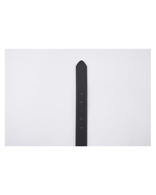 Ben Sherman White George Reversible Leather Belt In Black for men