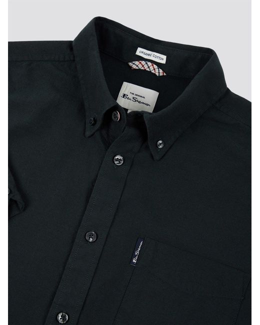 Ben Sherman Blue Signature Cotton Oxford Shirt In for men