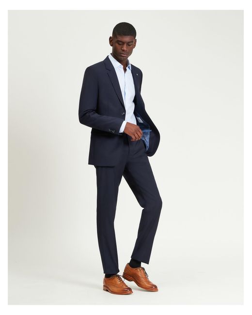 Ben Sherman Blue Signature Twill Jacket In for men