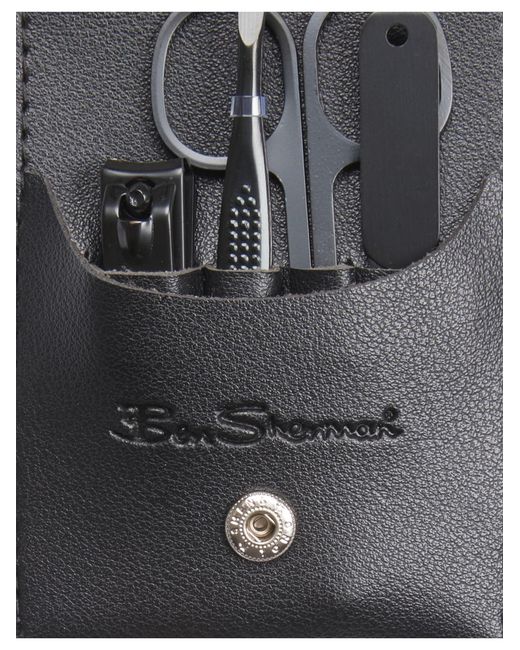 Ben Sherman White 4 Piece Manicure Gift Set In for men