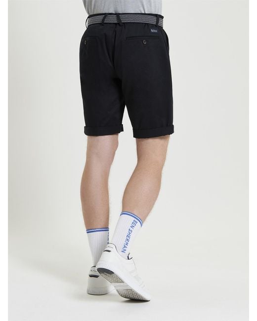 Ben Sherman Blue Signature Chino Shorts for men