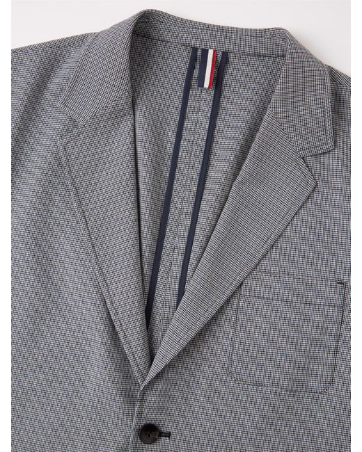 Ben Sherman Gray Black Check Suit for men