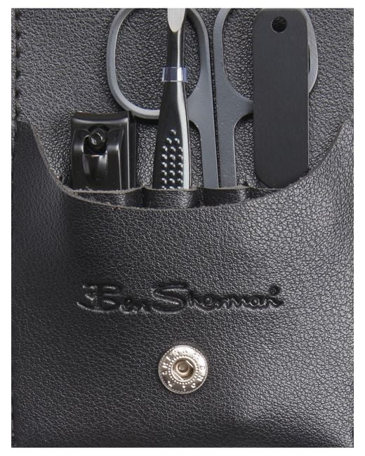 Ben Sherman White 4 Piece Manicure Gift Set for men