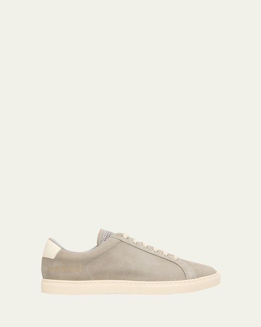 Common Projects Retro Vintage Suede Sneakers in Natural | Lyst