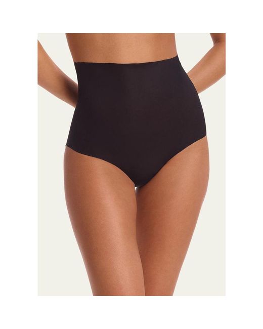 Commando Black Featherlight Control High-Rise Smoothing Briefs