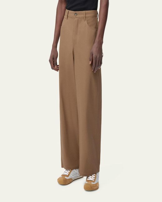 Loewe Natural Cotton Carpenter Pants for men