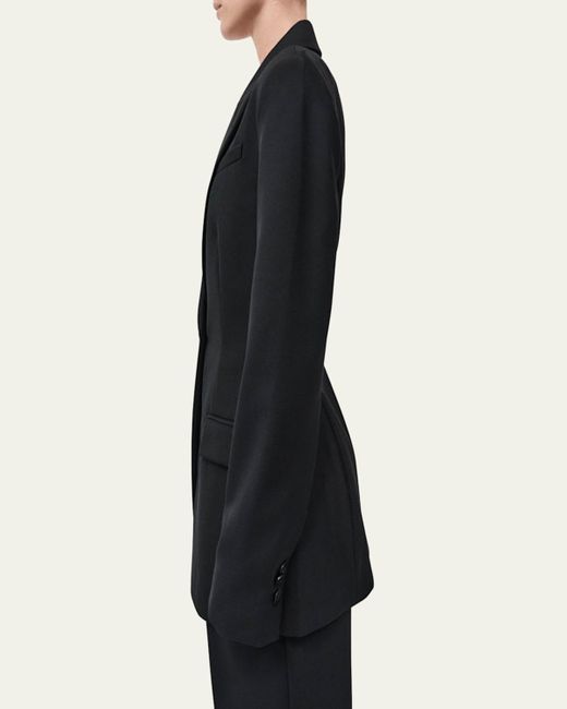 St. Agni Black Contour Blazer