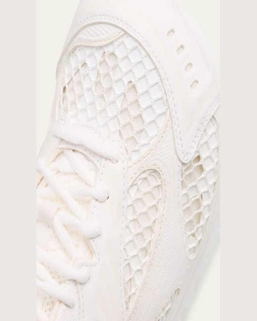 Bottega Veneta Natural Orbit Metallic Net Runner Sneakers