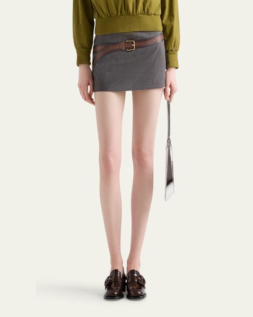 Prada Green Poplin Old Bomber Jacket