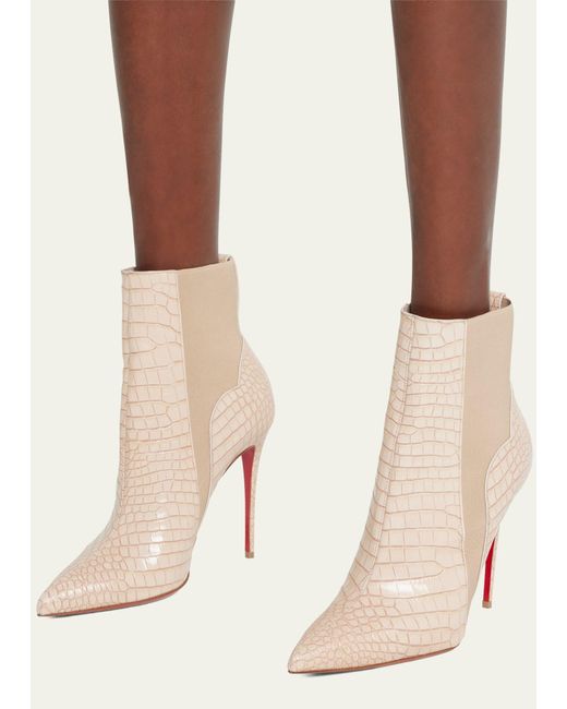 Louboutin booties best sale stiletto