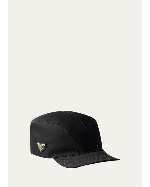 Prada White Re-Nylon Baseball Cap