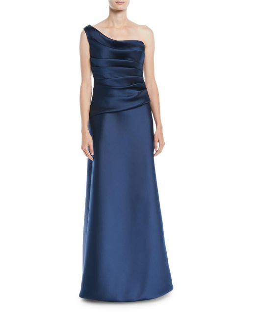 duchess satin long dress