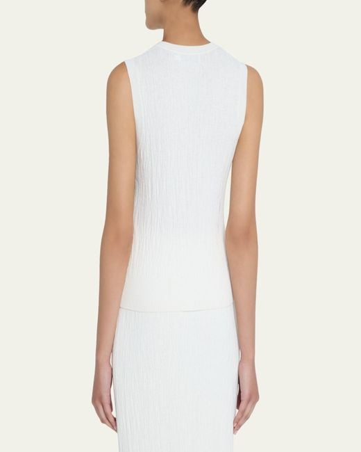 Anna Quan Natural Serafina Button-Front Top