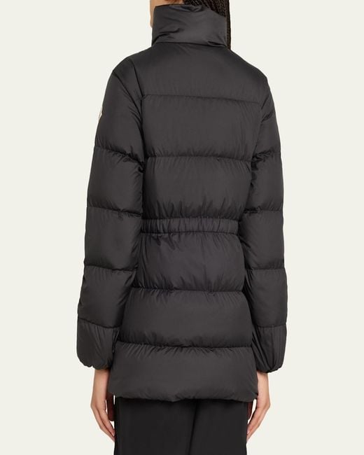 Moncler Gray Brossette Down Puffer Jacket