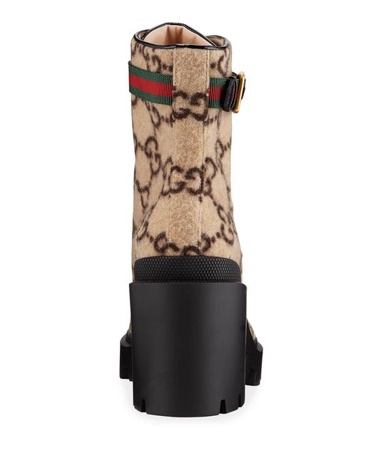 gucci wool ankle boot