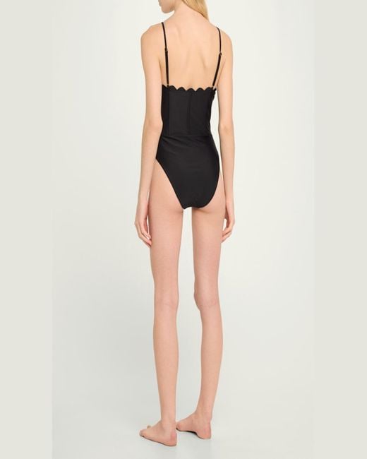 Ramy Brook Black Mikayla One-Piece Swimsuit