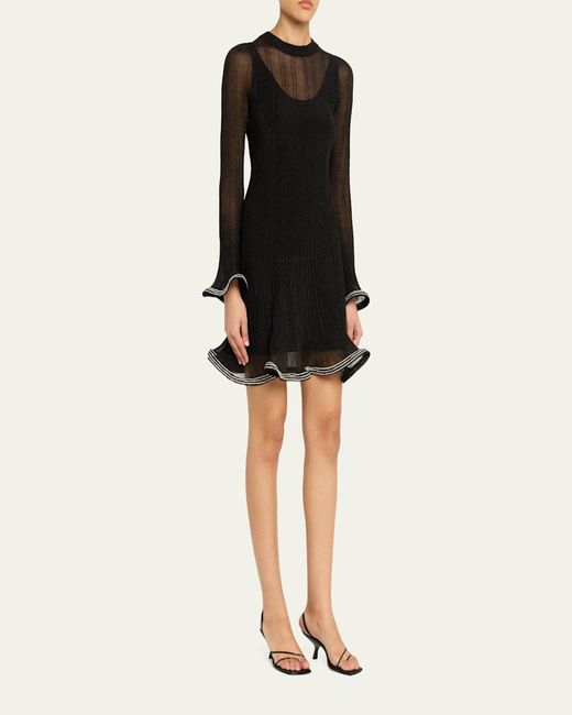 brown dish dress The Desirae Smocked Midi in 2026 Black Rhinestone Party sleeve dress girls_dress Inseam:Regular