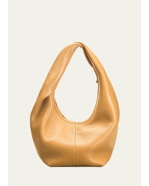 Maeden Metallic Yela Leather Shoulder Bag
